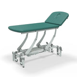 Seers - CLINNOVA Therapy 2 Section Electric Couch - aqua green