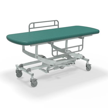 Seers - CLINNOVA Mobile Hygiene Hydraulic Table Large (190cm), incl. side support rails with wheel and base options (265Kg SWL)