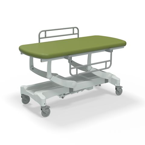 Seers - CLINNOVA Mobile Hygiene Electric Table Medium (155cm), premium base incl. side support rails with wheel and switch options (265Kg SWL)