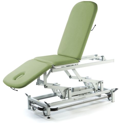 Seers - Therapy Deluxe Electric Couch, with single or split foot section, perimeter foot switch and various head section options (240kg SWL)