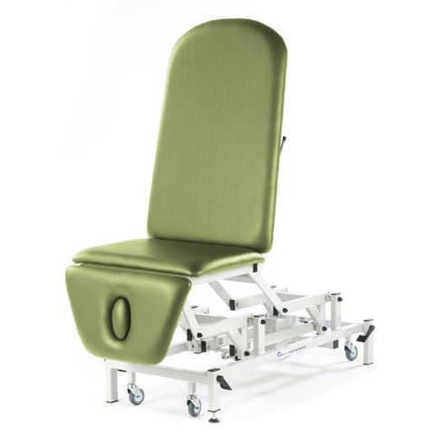 Seers - Therapy Drop End Electric Couch, with single foot section and various switch options (240kg SWL)