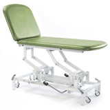 Seers 2 section hydraulic couch - green