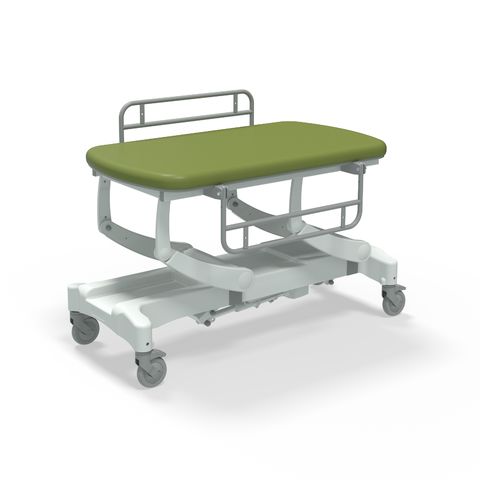 Seers - CLINNOVA Mobile Hygiene Electric Table Small (120cm), premium base incl. side support rails with wheel and switch options (265Kg SWL)
