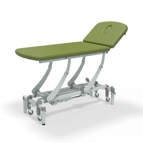 Seers - CLINNOVA Therapy 2 Section Electric Couch - bright green