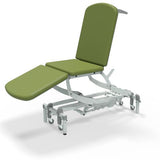 Seers - CLINNOVA Clinical 3 Section electric couch with electric back and footrest and classic base - bright green