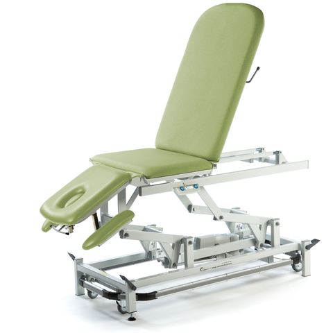 Seers - Therapy Deluxe Drainage Couch, Electric with single or split foot section, perimeter foot switch and various head section options (240kg SWL)