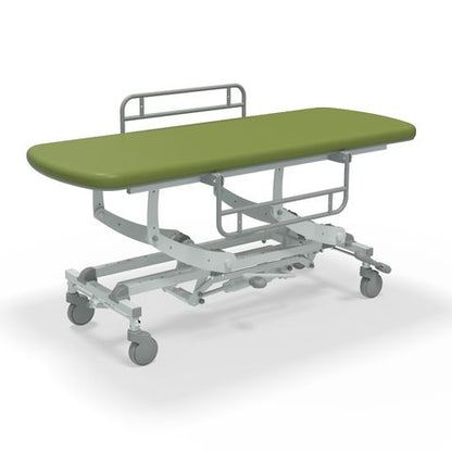 Seers - CLINNOVA Mobile Hygiene Hydraulic Table Large (190cm), incl. side support rails with wheel and base options (265Kg SWL)