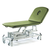 Seers - Therapy Bariatric 2 Section Couches, electric, with wheel and switch options - green 