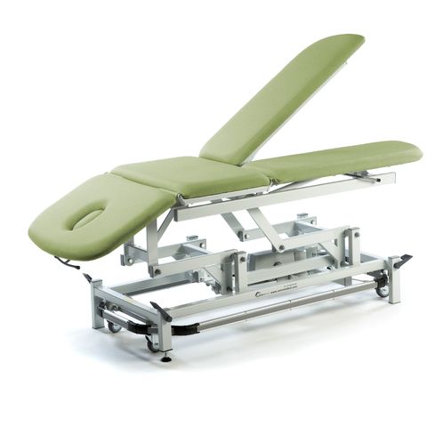 Seers - Therapy Deluxe Electric Couch, with single or split foot section, perimeter foot switch and various head section options (240kg SWL)