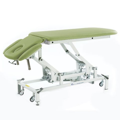 Seers - Therapy 2 Section Electric Couch, with plus head section - pale green