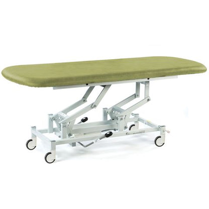 Seers - Therapy Hygiene Table - Large, hydraulic/electric, central locking wheels and various switch options (240kg SWL)