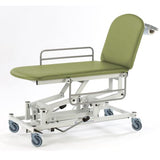 Seers - Medicare 2 Section Hydraulic Mobile Treatment Couch with gas assisted backrest