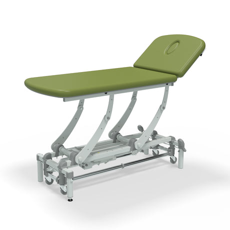 Seers - CLINNOVA Therapy 2 Section Electric Couch - lime green