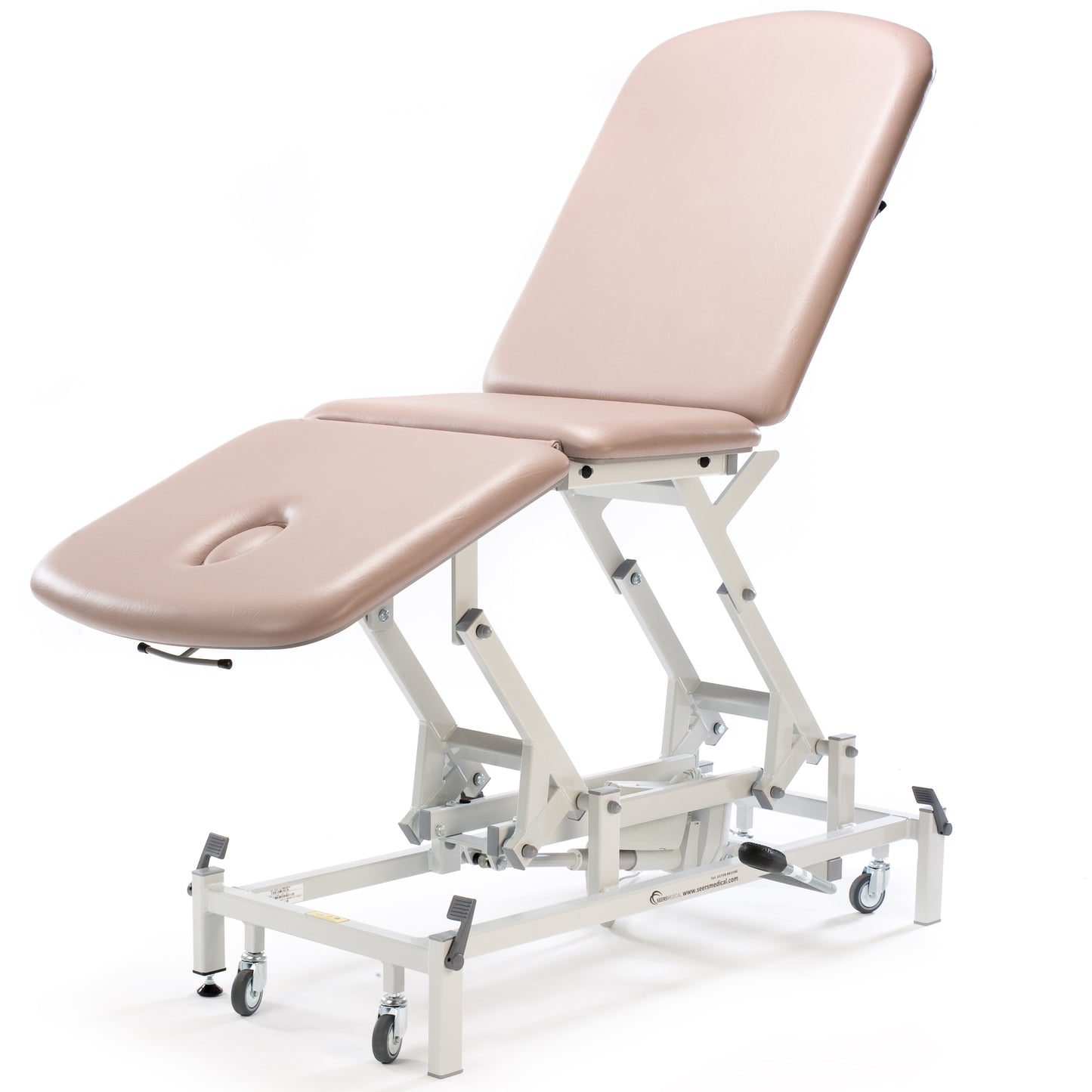 Seers - Therapy 3 Section Hydraulic Couch with various head options suitable for physiotherapy