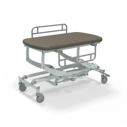 Seers - CLINNOVA Mobile Hygiene Hydraulic Table Small (125cm), incl. side support rails with wheel and base options (265Kg SWL)