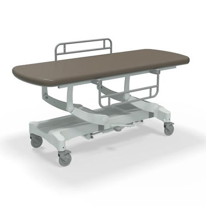 Seers - CLINNOVA Mobile Hygiene Hydraulic Table Large (190cm), incl. side support rails with wheel and base options (265Kg SWL)