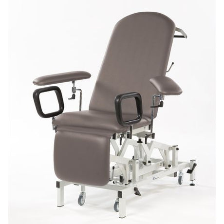 Seers - Medicare Phlebotomy Electric Couch (240Kg SWL) with manual backrest (RWD) - grey