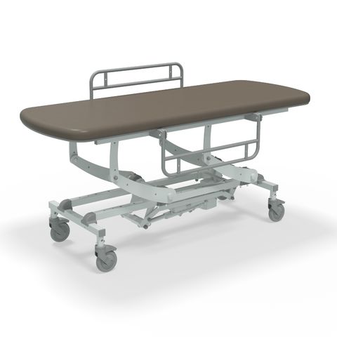 Seers - CLINNOVA Mobile Hygiene Electric Table Large (190cm), classic base incl. side support rails with wheel and switch options (265Kg SWL)