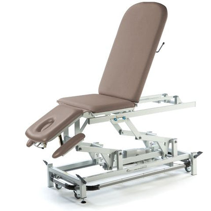 Seers - Therapy Deluxe Drainage Couch, Electric with single or split foot section, perimeter foot switch and various head section options (240kg SWL)