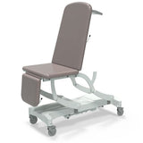 Seers - CLINNOVA Ultra 1 Electric couch, 3 section, gas assisted back and foot rest, hand switch, with base and wheel options (265Kg SWL)