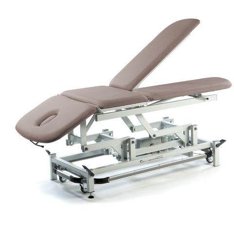 Seers - Therapy Deluxe Electric Couch, with single or split foot section, perimeter foot switch and various head section options (240kg SWL)