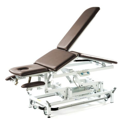 Seers - Therapy Deluxe Drainage Couch, Electric with single or split foot section, perimeter foot switch and various head section options (240kg SWL)