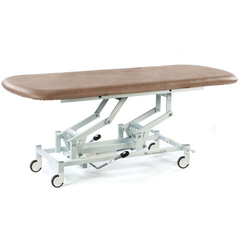 Seers - Therapy Hygiene Table - Large, hydraulic/electric, central locking wheels and various switch options (240kg SWL)