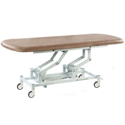 Seers - Therapy Hygiene Table - Large, hydraulic/electric, central locking wheels and various switch options (240kg SWL)