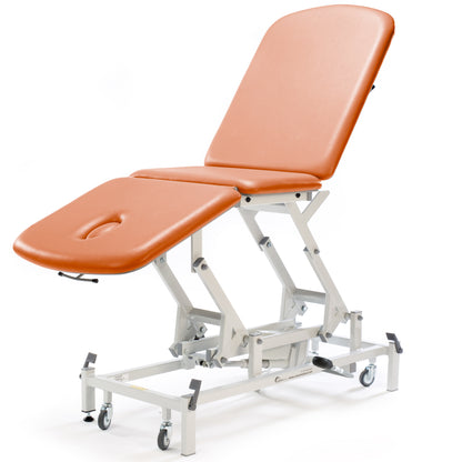 Seers - Therapy 3 Section Hydraulic Couch with various head options suitable for physiotherapy
