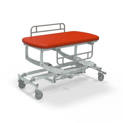 Seers - CLINNOVA Mobile Hygiene Hydraulic Table Small (125cm), incl. side support rails with wheel and base options (265Kg SWL)