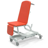 Seers - CLINNOVA Ultra 1 Electric couch, 3 section, gas assisted back and foot rest, hand switch, with base and wheel options (265Kg SWL)