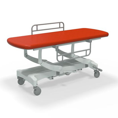 Seers - CLINNOVA Mobile Hygiene Hydraulic Table Large (190cm), incl. side support rails with wheel and base options (265Kg SWL)