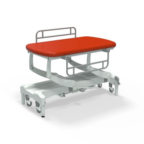 Seers - CLINNOVA Therapy Hygiene Hydraulic Table with side support rails and size and base options (265Kg SWL)