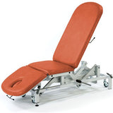 Seers - Therapy 3 Section Hydraulic Couch orange - lowered