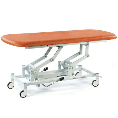 Seers - Therapy Hygiene Table - Medium, hydraulic/electric, central locking wheels and various switch options (240kg SWL)