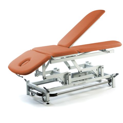 Seers - Therapy Deluxe Electric Couch, with single or split foot section, perimeter foot switch and various head section options (240kg SWL)