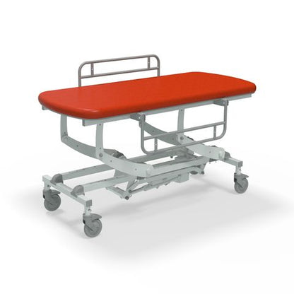 Seers - CLINNOVA Mobile Hygiene Electric Table Medium (155cm), classic base incl. side support rails with wheel and switch options (265Kg SWL)