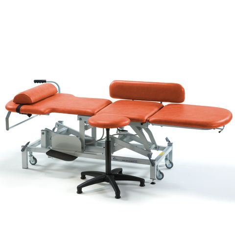 Seers - Medicare Echocardiography Electric Treatment Couch |matching stool Included | 240Kg SWL