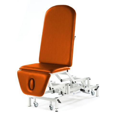 Seers - Therapy Drop End Hydraulic Couch, with single foot section (240kg SWL)
