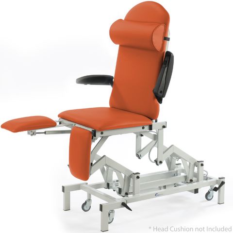 Seers - Medicare Podiatry Electric Couch orange