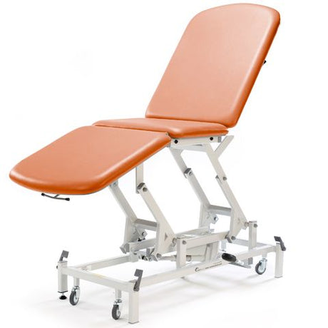 Seers - Medicare 3 Section Hydraulic Couch orange
