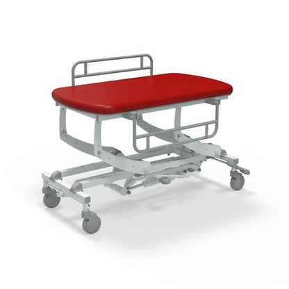 Seers - CLINNOVA Mobile Hygiene Hydraulic Table Small (125cm), incl. side support rails with wheel and base options (265Kg SWL)