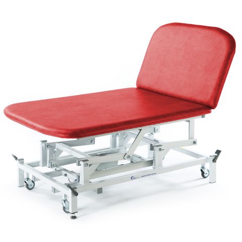 Seers - Therapy Bobath electric couch, 105cm wide , with gas or electric backrest an switch options (250kg SWL)