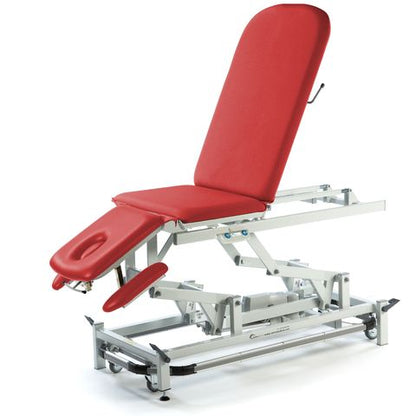Seers - Therapy Deluxe Drainage Couch, Electric with single or split foot section, perimeter foot switch and various head section options (240kg SWL)