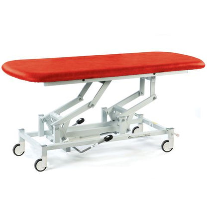 Seers - Therapy Hygiene Table - Medium, hydraulic/electric, central locking wheels and various switch options (240kg SWL)