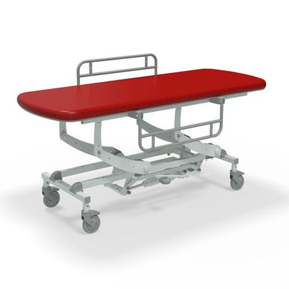 Seers - CLINNOVA Mobile Hygiene Hydraulic Table Large (190cm), incl. side support rails with wheel and base options (265Kg SWL)