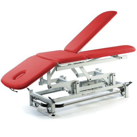 Seers - Therapy Deluxe Electric Couch, with single or split foot section, perimeter foot switch and various head section options (240kg SWL)