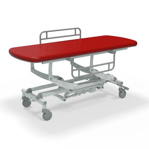 Seers - CLINNOVA Mobile Hygiene Electric Table Large (190cm), classic base incl. side support rails with wheel and switch options (265Kg SWL)