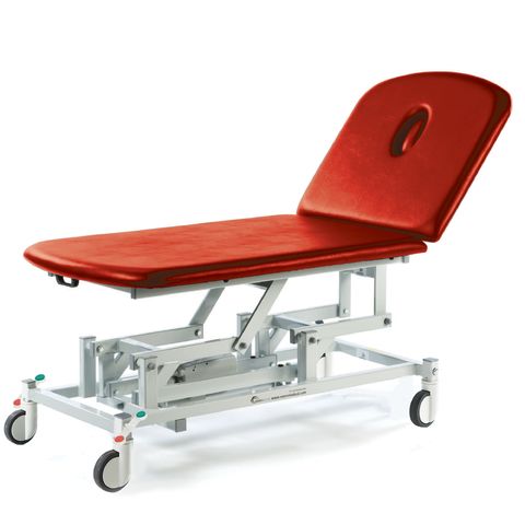 Seers - Therapy Bariatric 2 Section Couches, electric, with wheel and switch options (325kg SWL)