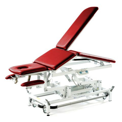 Seers - Therapy Deluxe Drainage Couch, Electric with single or split foot section, perimeter foot switch and various head section options (240kg SWL)
